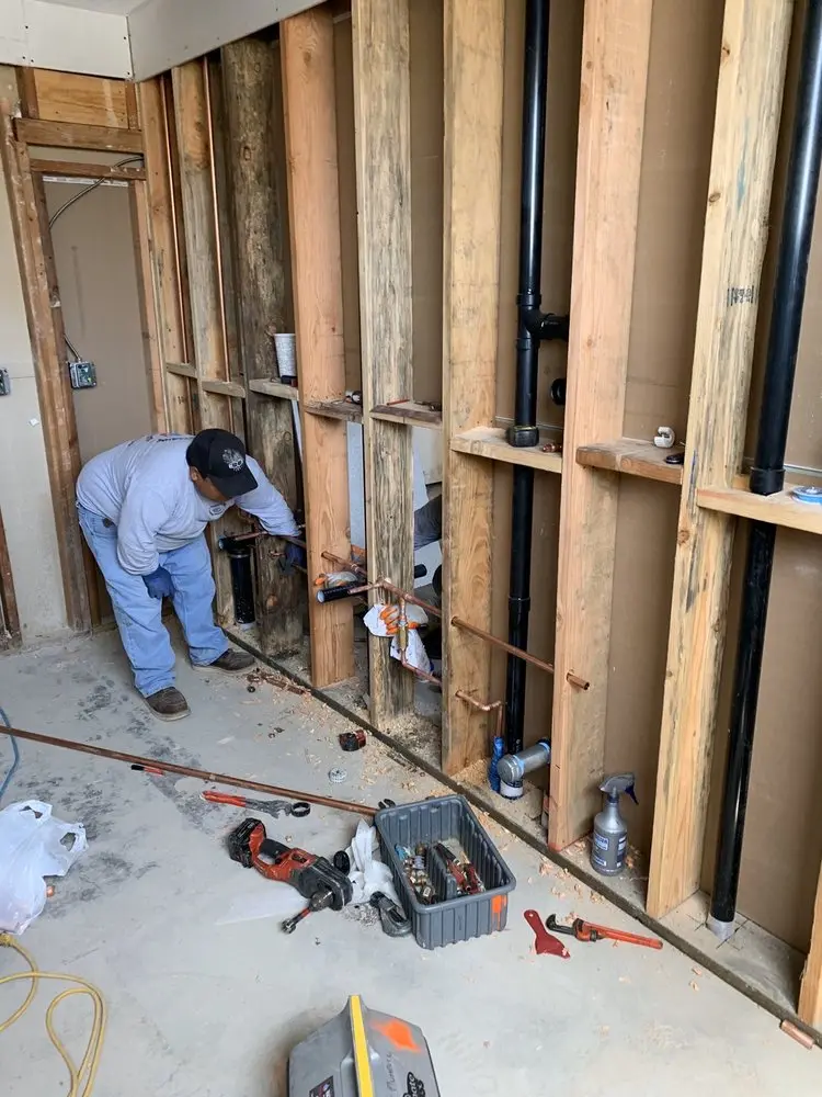 Commercial rough-in plumbing for Gas Line Repair in Swatara